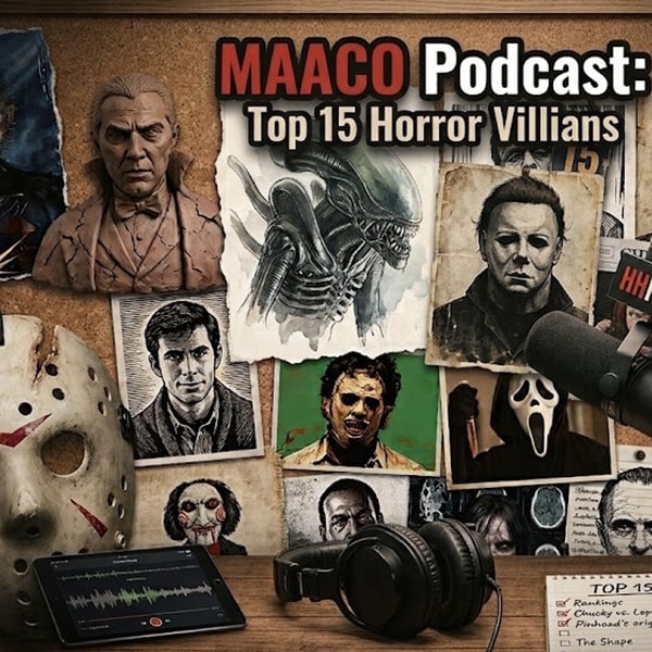 280: Top 15 Horror Villains Challenge (Guest Host, William Layman)
