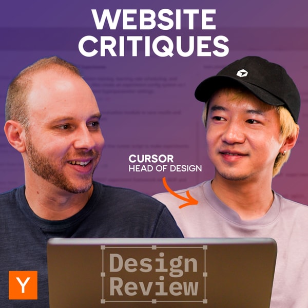 Cursor Head of Design Reviews Startup Websites