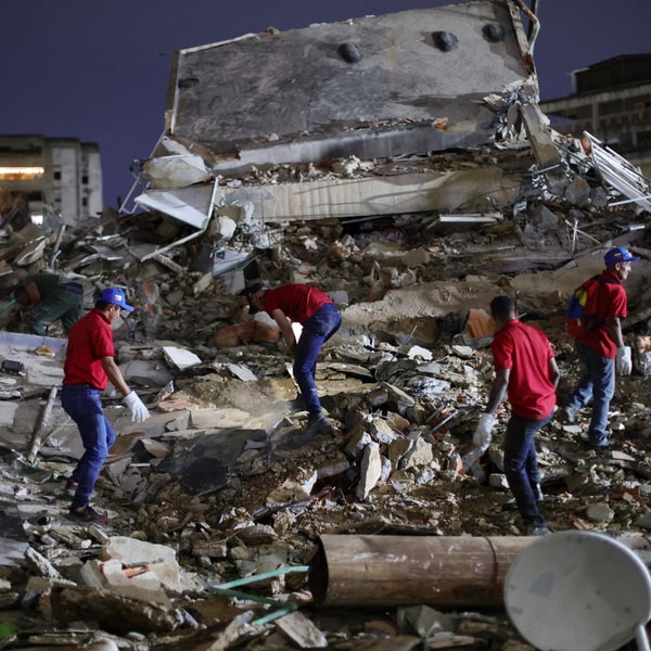 Desperate search for survivors after deadly earthquakes hit Venezuela – The Latest