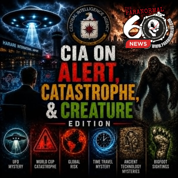 CIA on ALERT, CATASTROPHE, & CREATURE Edition - The Paranormal 60 News