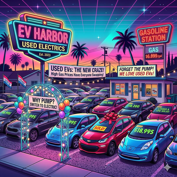 High Gas Prices are Giving Used EVs a Glow-Up