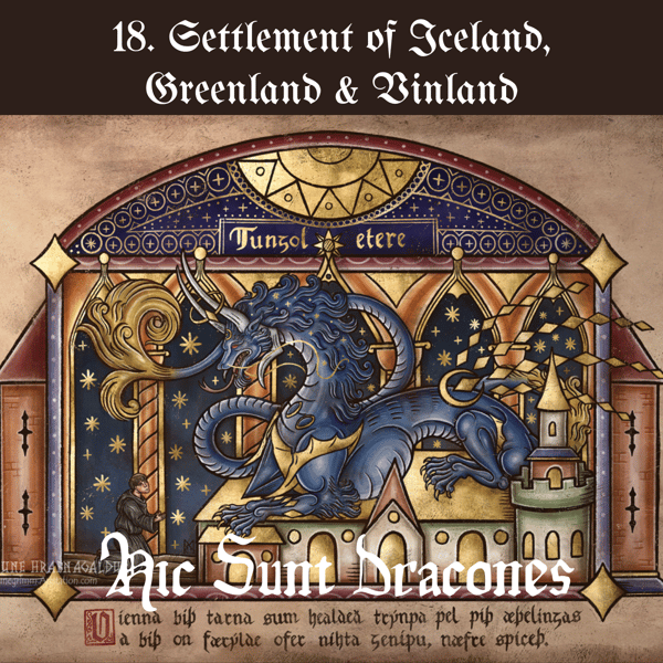 18. 他比哥伦布早500年发现美洲,却不吱声:Vinland Sagas (without Columbus)