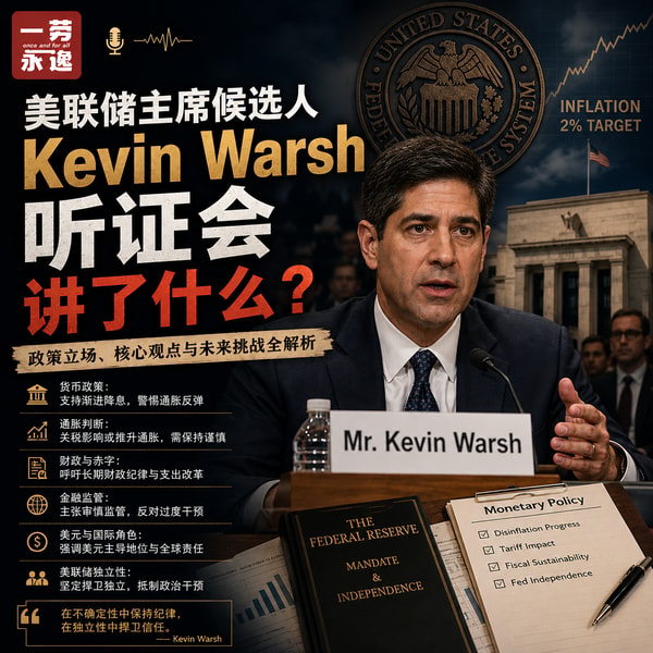 美联储主席Kevin Warsh听证会讲了什么?