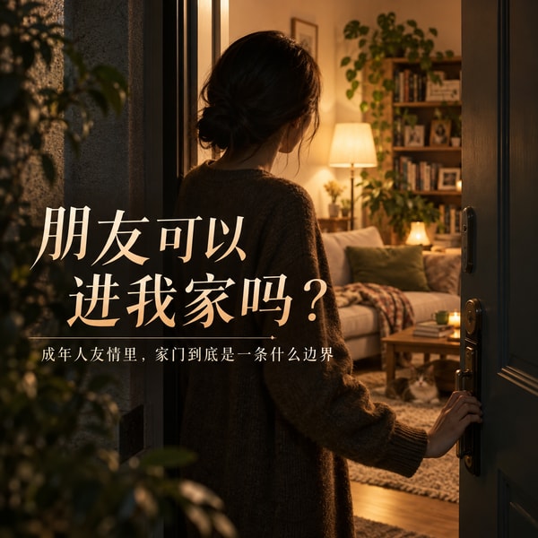 vol.245 朋友可以进我家吗?成年人友情里,家门到底是一条什么边界