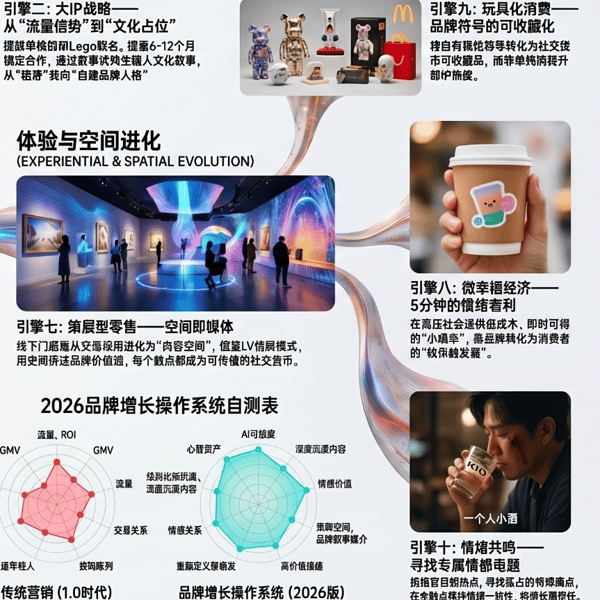 前瞻钱瞻497. 2026 AI+品牌增长十大引擎:从"Day One Global"到"微幸福经济学"