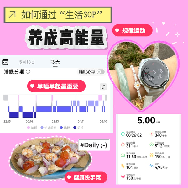 21.如何养成高能量?用“睡眠-饮食-运动”重建日常SOP|好好生活系列
