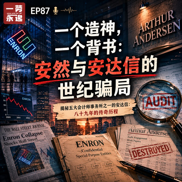 EP87 一个造神,一个背书:安然与安达信的世纪骗局