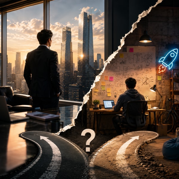 51. 职场风光,下场开荒:创业,是牛马的退路还是出路?