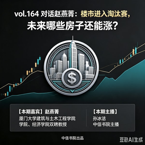 vol.164 对话赵燕菁:楼市进入淘汰赛,未来哪些房子还能涨?