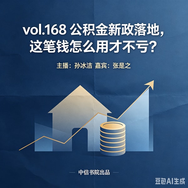 vol.168 公积金新政落地,这笔钱怎么用才不亏?