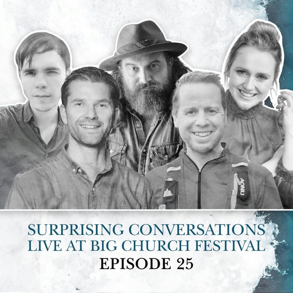 S2 E25. Live from Big Church Festival: Lauren Windle, Ben Sixsmith, Martin Shaw, Andy Wolfe & Andrew Ollerton.