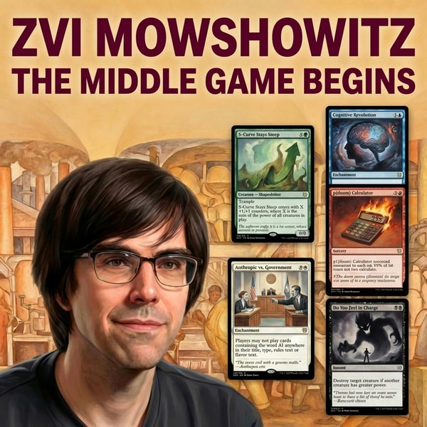 Zvi's Mic Works! Recursive Self-Improvement, Live Player Analysis, Anthropic vs DoW + More!