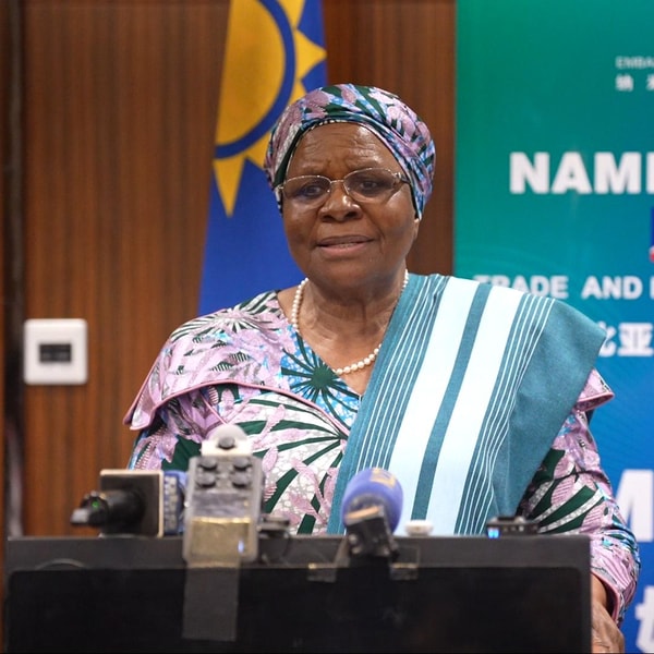 Inside President Nandi-Ndaitwah's Beijing press conference