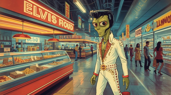 509. Miami Mall Aliens, Secret Bases & Elvis Presley's Alien Connection