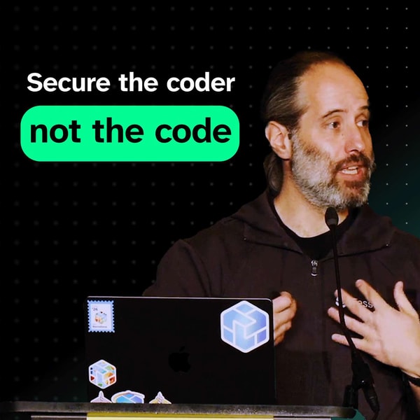 Don't Secure the Code. Secure the Coder.